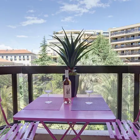 Grand H -f2, Face Vieux- Nice, Terrasse, Ascenseur, Climatisation, Terrace - Center 니스