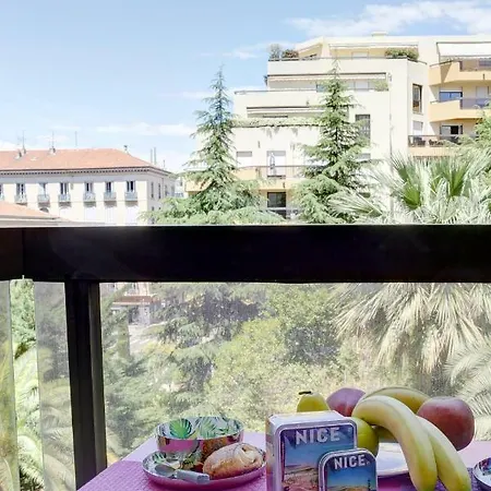Grand H -f2, Face Vieux- Nice, Terrasse, Ascenseur, Climatisation, Terrace - Center Daire