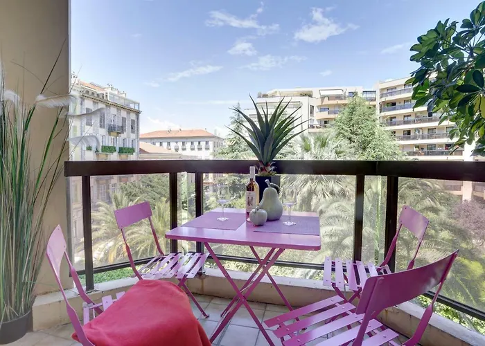 Grand H -f2, Face Vieux- Nice, Terrasse, Ascenseur, Climatisation, Terrace - Center *