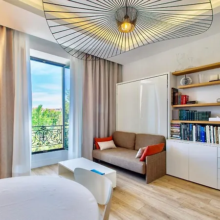 Appartamento Grand H -f2, Face Vieux- Nice, Terrasse, Ascenseur, Climatisation, Terrace - Center
